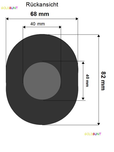 Set ohrpolster 1 - +,