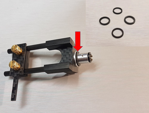 Rubber rings for headshell - 4x,