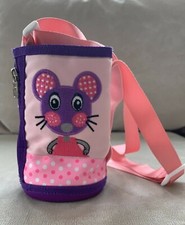 Kinder Flaschen Tasche Thermo Maus Applikation Thermotasche süß++ Top Zustand