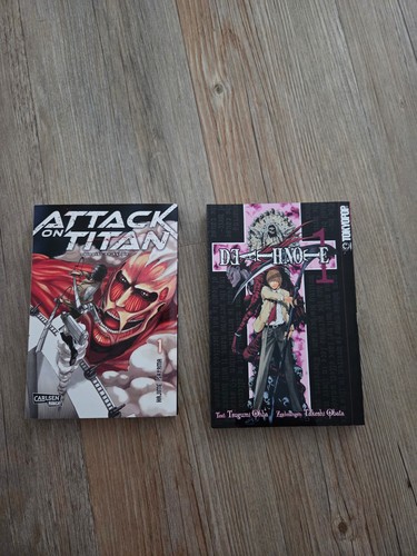 Zwei mangas attack - "attack, titan"