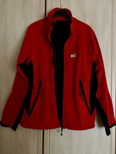 Millet Wind Stopper Outdoor Freizeit Sport Gr L  Rot / Schwarz