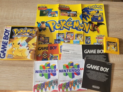 Pokémon gelbe edition - pokémon,