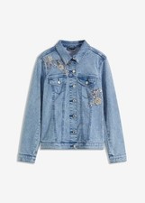 Jeansjacke mit Applikation Gr