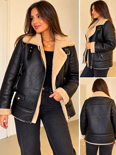Stradivarius damen biker - damen, jacke
