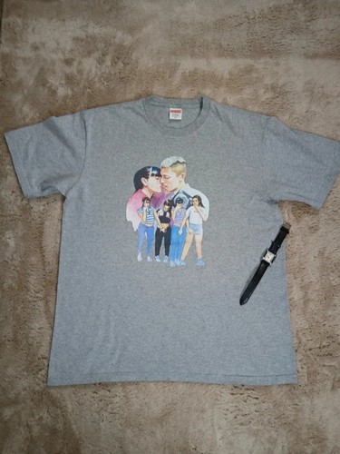 Supreme kiss tee heather - tee,