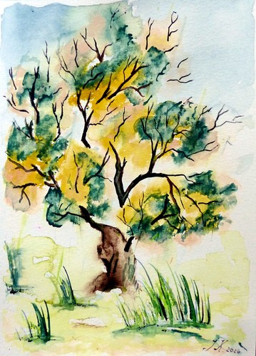 Bild aquarell original