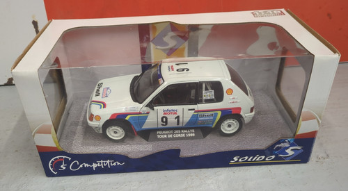 Solido peugeot 205 gti - peugeot,