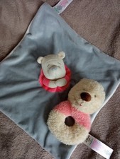 Schmusetuch Winnie Pooh m. Rassel Disney Baby (Primark)