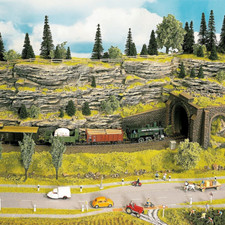 Felsplatte "Schichtgestein" 33x19cm - Eisenbahn & Diorama Landschaft bauen