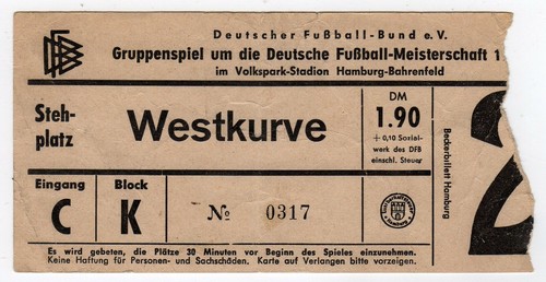 Ticket endrunde hamburger - ticket,