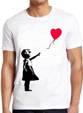 T-Shirt Banksy Mädchen Herz