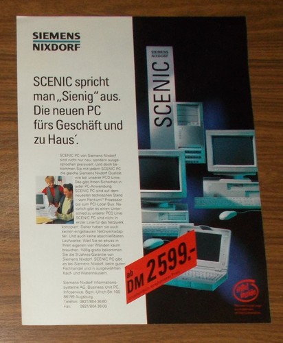 Seltene werbung siemens - seltene,