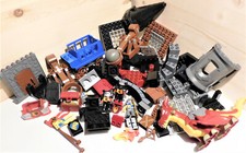 Lego Duplo Ritterburg Waffen Schatztruhe Zinne Wand Seilwinde Katapult Falltür 