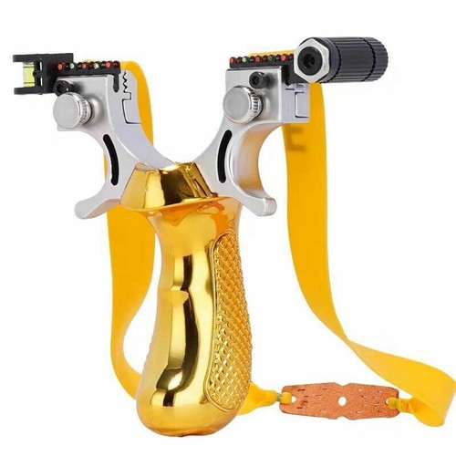 Profi gold steinschleuder - gold,