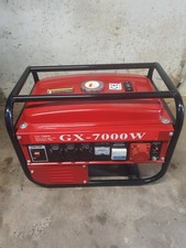 Notstromaggregat GX 7000 W, nagelneu, unbenutzt