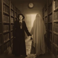 Halloween Frau Geist Gespenst