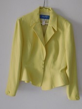 Thierry Mugler Designerkostüm gelb Gr. 44