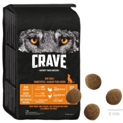 Crave trockenfutter - 11,5,