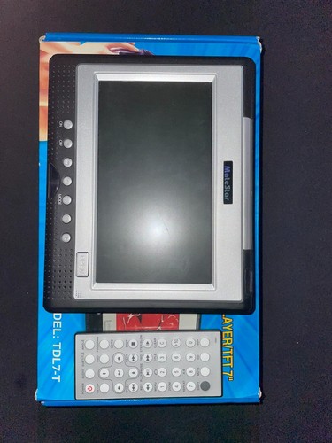 Portable dvd divx player - player, 7"