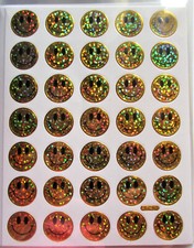 3D Sticker Softysticker Sticker Hobbyfun Hologrammsticker Aufkleber Retrosticker