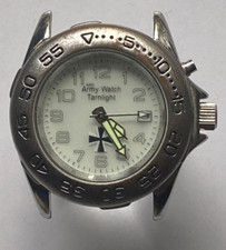 Army Watch Tarnlight  - Herrenuhr Vintage  Quartz - Batterie neu  - Werk läuft
