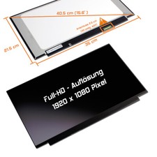 15,6" LED Display matt für