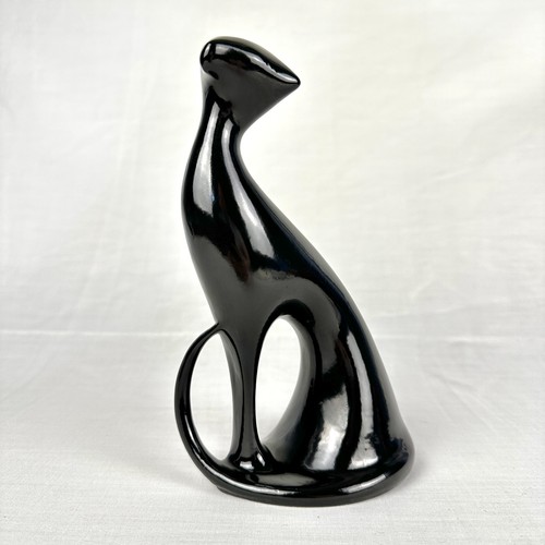 Royal dux black cat - black,