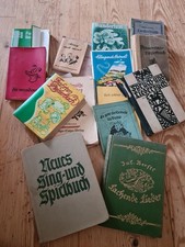 Sammmlung von Liederbüchern, 16 Stück alt und neu