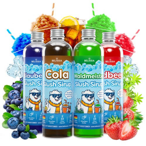 Belissia slush eis - belissia, sirup