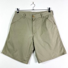 Carhartt Shorts Herren kurze Hose Bermudas W33 Beige Logo