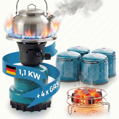 Campingkocher mit 4x - campingkocher,
