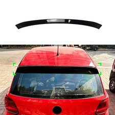 Heckspoilerlippe Flügel Lippe Für Volkswagen Polo 6R 6C 2009–2017 Schwarz