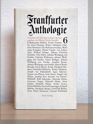 Buch frankfurter anthologie - buch:,