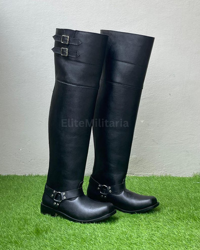 Handgefertigte schwarze leder - handgefertigte,