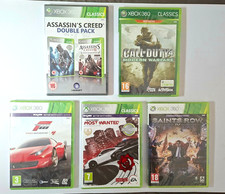 Xbox 360 Sealed Video Games x5