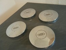 4 original Audi 80 B1 B2 Typ 81 Chrom Radkappen Radzierblenden Felgendeckel 