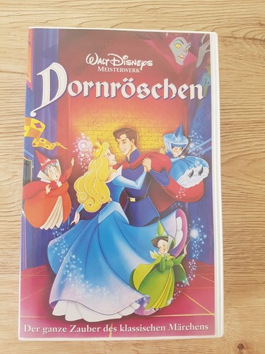Dornröschen walt disney - walt, vhs