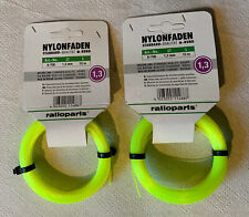 2x Faden Mähfaden p. für RT 450-VA 450 Watt Elektro Rasentrimmer Freischneider