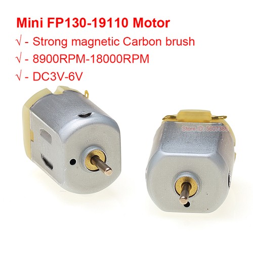 Mini 130 motor dc3v 6v - dc3v, 5v