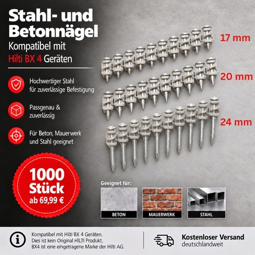 1000 nägel kompatibel mit - 1000,