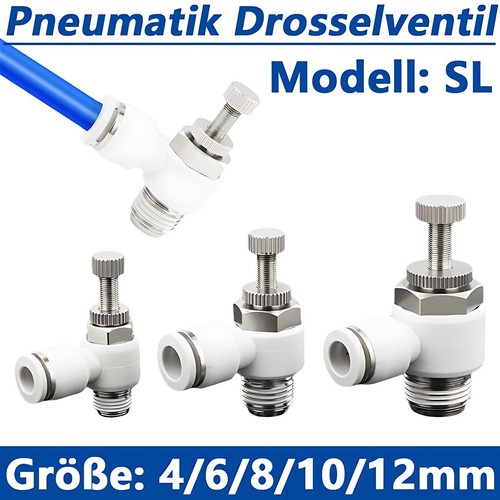Pneumatik winkel drosselventil - pneumatik, winkel-drosselventil