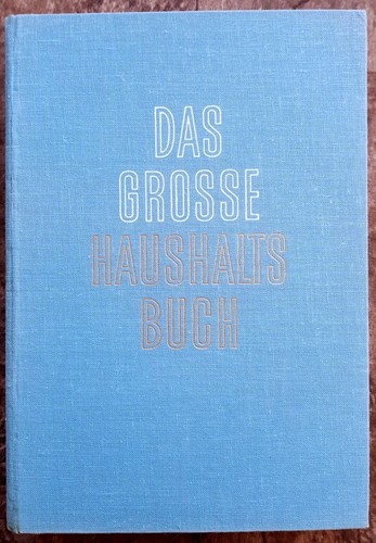 Das grosse haushaltsbuch - das,