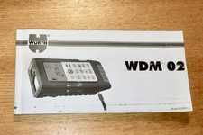 Gebrauchsanweisung f. WÜRTH WDM 02 WDM02 Hand Lasermeter User Manual Version 1.1