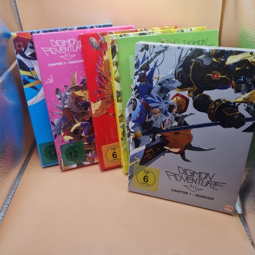 Dvd digimon adventure tri - adventure, tri.
