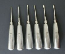 Wurzelheber Zahninstrumente Elevator Luxierinstrumente 3 mm, 4 mm, 5mm, Tasche