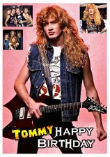 MEGADETH Dave Mustaine Retro