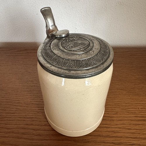 Antiker bierkrug mit - antiker,