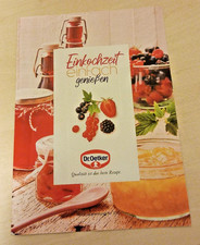 Rezeptheft Dr. Oetker Rezeptesammlung Nr. 150 Einkochzeit einfach genießen