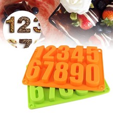 Backform Silikon Zahl 0-9