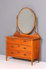 Jugendstil Kommode Antik Sideboard mit Spiegel Flurkommode Frisierkommode